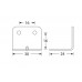 Adam Hall 40407 Pocinkovan Ugao 30x24mm